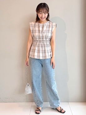 みぃさん(レディース・157cm)の夏コーディネート