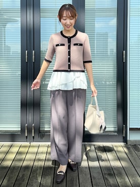 「index（インデックス）のアイテム」を使った、みぃさん（レディース・157cm）の夏コーディネート