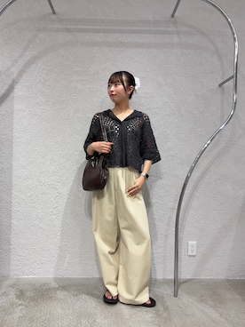 みづきさん（レディース・163cm）の夏コーディネート