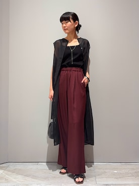 ukaさん(レディース・160cm)の夏コーディネート