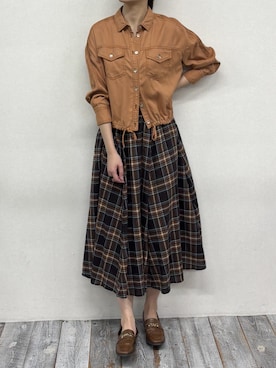 WALDOさん(レディース・172cm)の秋コーディネート