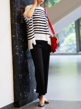 「WALDO（ウォルド）のアイテム」を使った、WALDOさん（レディース・172cm）の夏コーディネート