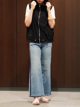 「WALDO（ウォルド）のアイテム」を使った、WALDOさん（レディース・172cm）の夏コーディネート