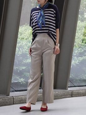 「WALDO（ウォルド）のアイテム」を使った、WALDOさん（レディース・172cm）の夏コーディネート