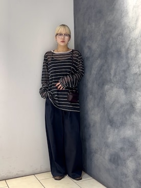 唯さん(レディース・161cm)の夏コーディネート