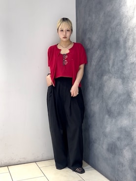 唯さん(レディース・161cm)の夏コーディネート