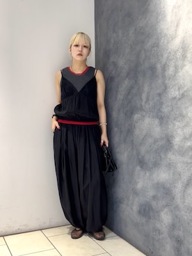 唯さん(レディース・161cm)の夏コーディネート