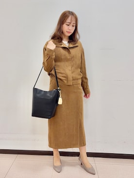 「UNTITLED（アンタイトル）のアイテム（アクセサリー）」を使った、rioさん（レディース・162cm）の秋コーディネート