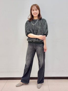 「UNTITLED（アンタイトル）のアイテム」を使った、rioさん（レディース・162cm）の秋コーディネート