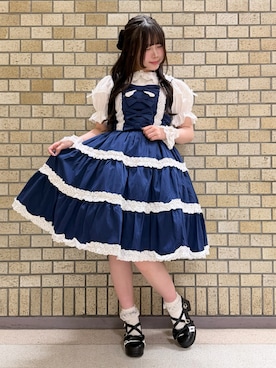 「Chalmiere（シャルミエール）のアイテム」を使った、みっちゃんさん（レディース・155cm）の春コーディネート