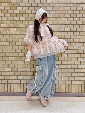 みっちゃんさん(レディース・155cm)の夏コーディネート