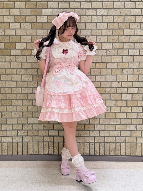 Chalmiere（シャルミエール） パンプス 梯子レーススカラップパンプス