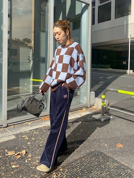 「ニット/セーター」｜nodopachiさん（レディース・162cm）の冬コーディネート