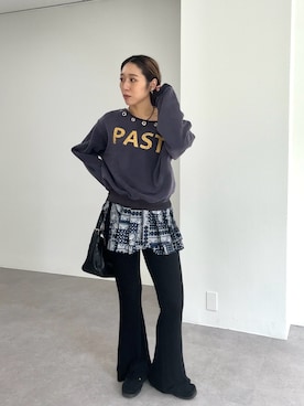 「ラップスカート」｜nodopachiさん（レディース・162cm）の秋コーディネート