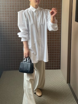「manonfripes（マノンフリップ）のアイテム」を使った、izuminさん（レディース・162cm）の春コーディネート