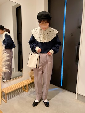 「マイベストコーデ2023」｜「アイテム（その他シューズ）」を使った、aki*さん（レディース・162cm）の冬コーディネート