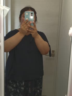 「しまむら（シマムラ）のアイテム（Tシャツ/カットソー）」を使った、bluetear6さん（レディース・157cm）の秋コーディネート