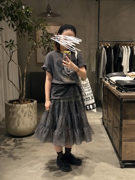 「marimekko（マリメッコ）のアイテム」を使った、mimimimimi823さん（レディース・158cm）の夏コーディネート