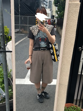 「MARNI（マルニ）のアイテム」を使った、mimimimimi823さん（レディース・158cm）の夏コーディネート
