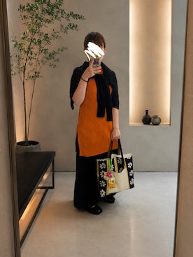 「MARNI（マルニ）のアイテム」を使った、mimimimimi823さん（レディース・158cm）の夏コーディネート