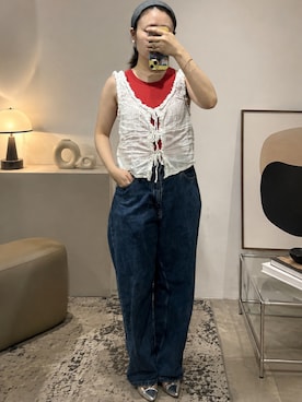 「Kotoe（コトエ）のアイテム」を使った、mimimimimi823さん（レディース・158cm）の夏コーディネート