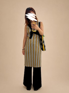 「MARNI（マルニ）のアイテム」を使った、mimimimimi823さん（レディース・158cm）の夏コーディネート