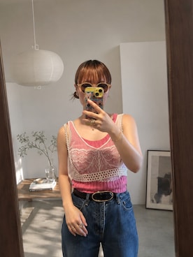 「Zoff（ゾフ）のアイテム」を使った、mimimimimi823さん（レディース・158cm）の夏コーディネート