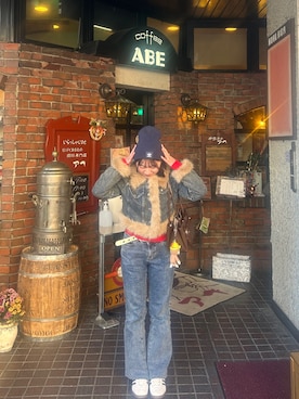 「GORGE（ゴージ）のアイテム」を使った、o429qさん（レディース・151cm）の冬コーディネート