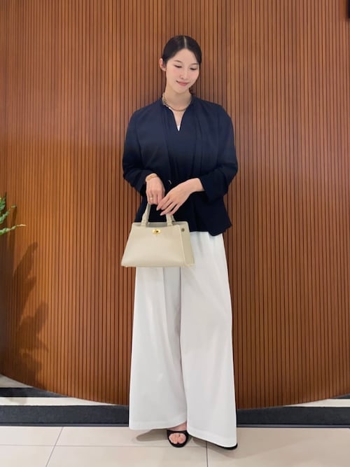 Ballsey（ボールジィ） ブラウス シャツ 半袖 サブレジョーゼット