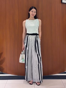 「DES PRES（デ・プレ）のアイテム」を使った、Morino_TOMORROWLANDさん（レディース・164cm）の夏コーディネート