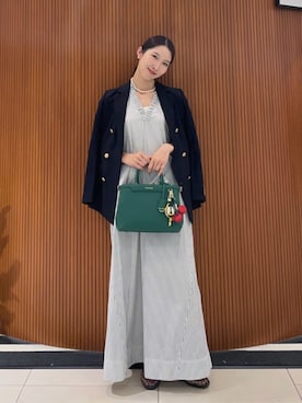 「MACPHEE（マカフィー）のアイテム」を使った、Morino_TOMORROWLANDさん（レディース・164cm）の夏コーディネート