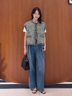 「caban（キャバン）のアイテム」を使った、Morino_TOMORROWLANDさん（レディース・164cm）の夏コーディネート