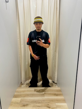 「LOTTO（ロット）のアイテム」を使った、しゅうとさん（メンズ・166cm）の夏コーディネート