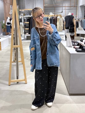「リラックス」｜asahi0319さん（レディース・153cm）の夏コーディネート