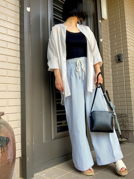 「e.r.g*（イーアールジー）のアイテム」を使った、𝕞𝕚𝕚𝕚𝕚.𝟛𝟙𝟜 さん（レディース・162cm）の夏コーディネート