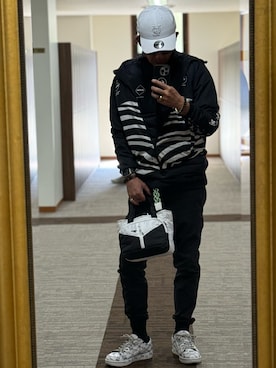 「BEAMS GOLF（ビームスゴルフ）のアイテム」を使った、deku91さん（メンズ・180cm）の冬コーディネート