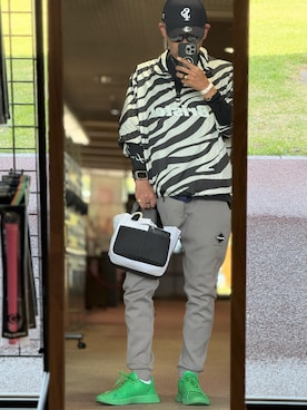 「アイテム（その他アウター）」を使った、deku91さん（メンズ・180cm）の春コーディネート