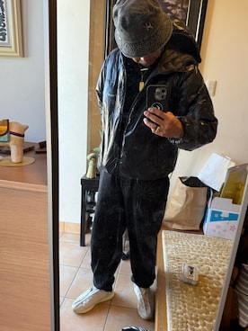 「HUF（ハフ）のアイテム」を使った、deku91さん（メンズ・180cm）の春コーディネート