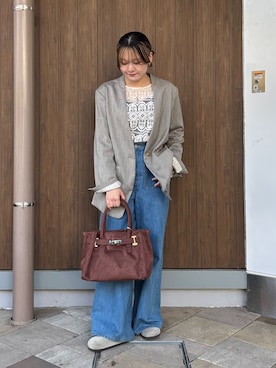 Haruさん（レディース・155cm）の冬コーディネート