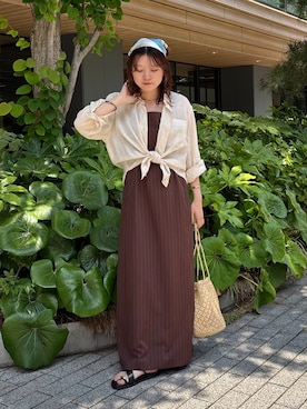 Haruさん（レディース・155cm）の夏コーディネート