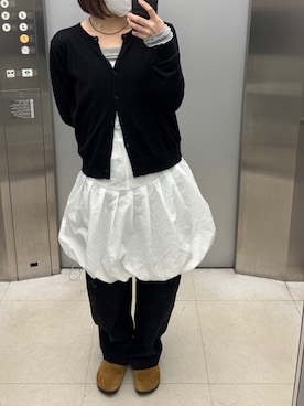「出勤コーデ」｜raraさん（レディース・156cm）の春コーディネート