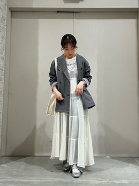 HONOさん（レディース・156cm）の春コーディネート