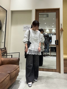 「etsinta（エシンタ）のアイテム」を使った、HONOさん（レディース・156cm）の秋コーディネート
