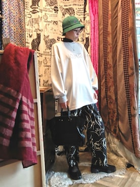 「Needles（ニードルス）のアイテム」を使った、くらのすけさん（レディース・158cm）の春コーディネート