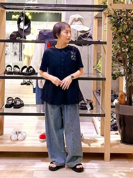 「リラックス」｜takihazuさん（レディース・148cm）の春コーディネート