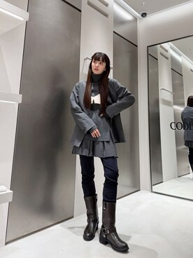 「CODE A（コードエー）のアイテム（トップス）」を使った、kanami927さん（レディース・161cm）の冬コーディネート