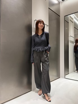 「CODE A（コードエー）のアイテム」を使った、kanami927さん（レディース・161cm）の春コーディネート