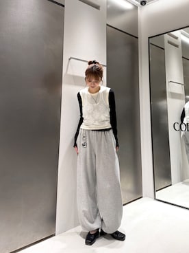 「CODE A（コードエー）のアイテム」を使った、kanami927さん（レディース・161cm）の秋コーディネート