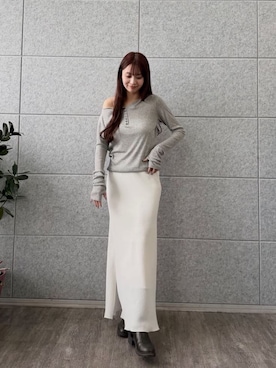 「CODE A（コードエー）のアイテム」を使った、kanami927さん（レディース・161cm）の冬コーディネート