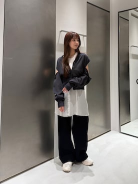 「CODE A（コードエー）のアイテム」を使った、kanami927さん（レディース・161cm）の春コーディネート